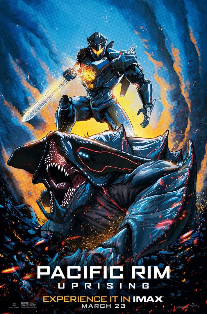 Pacific Rim Uprising IMAX poster