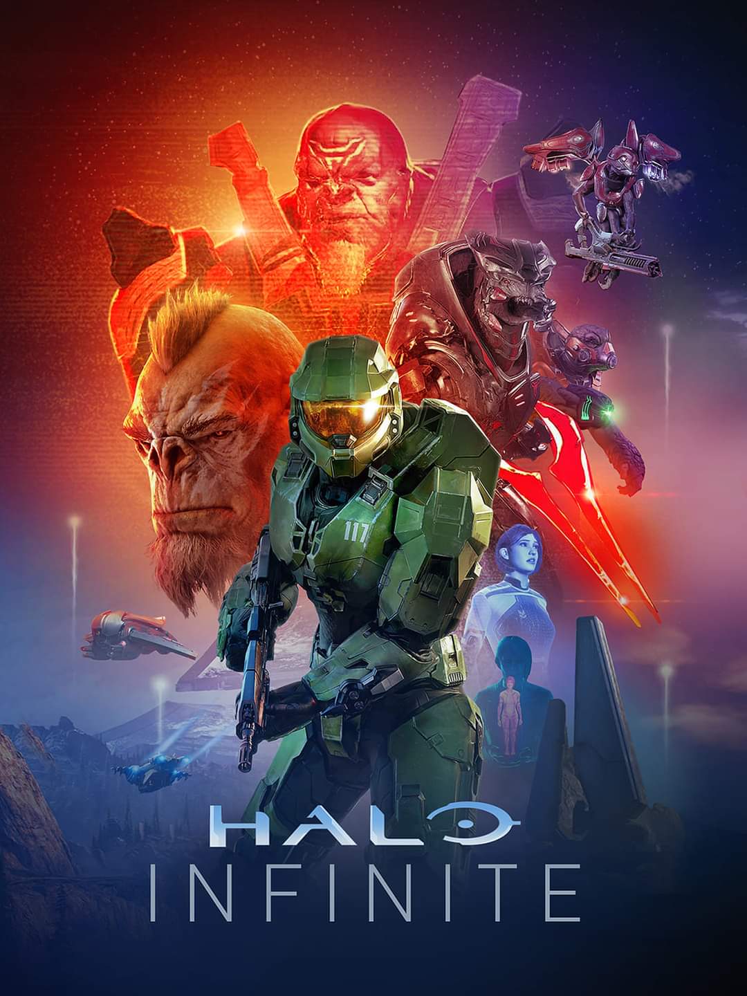 Microsoft reveal new Halo Infinite poster ahead of game's launch!