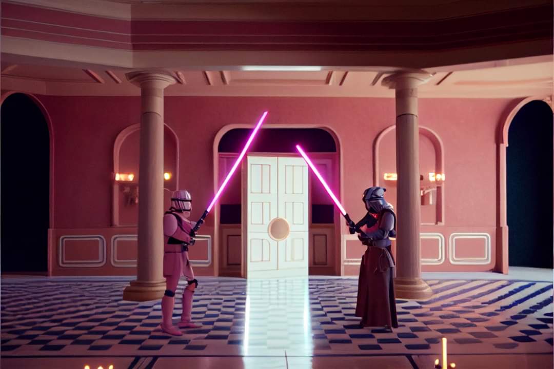 Image for Star Wars if it was directed by Wes Anderson!