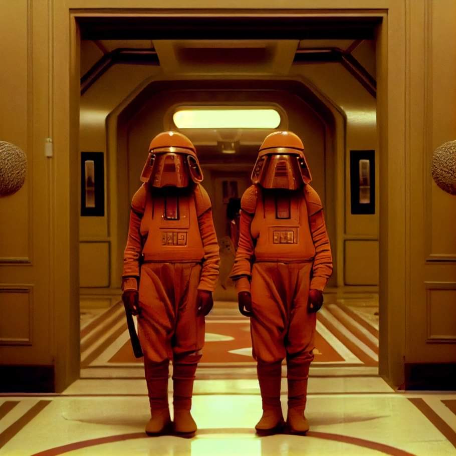 Image for Star Wars if it was directed by Wes Anderson!