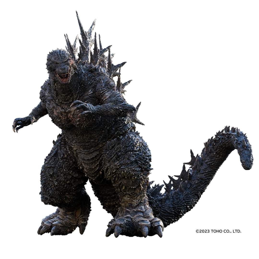 Official look at the NEW Toho Godzilla design (2023) from Godzilla ...
