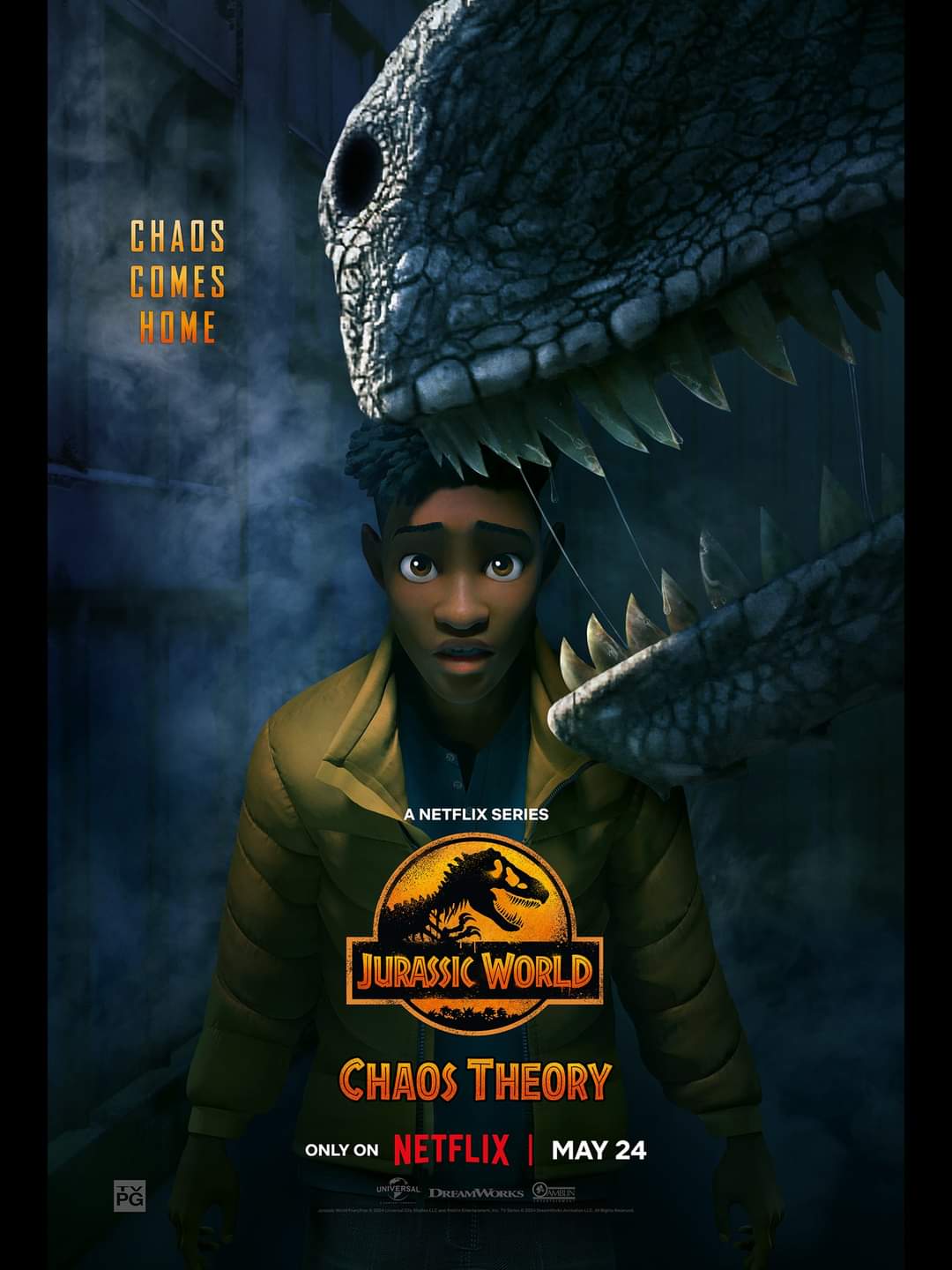 Jurassic World Chaos Theory Poster
