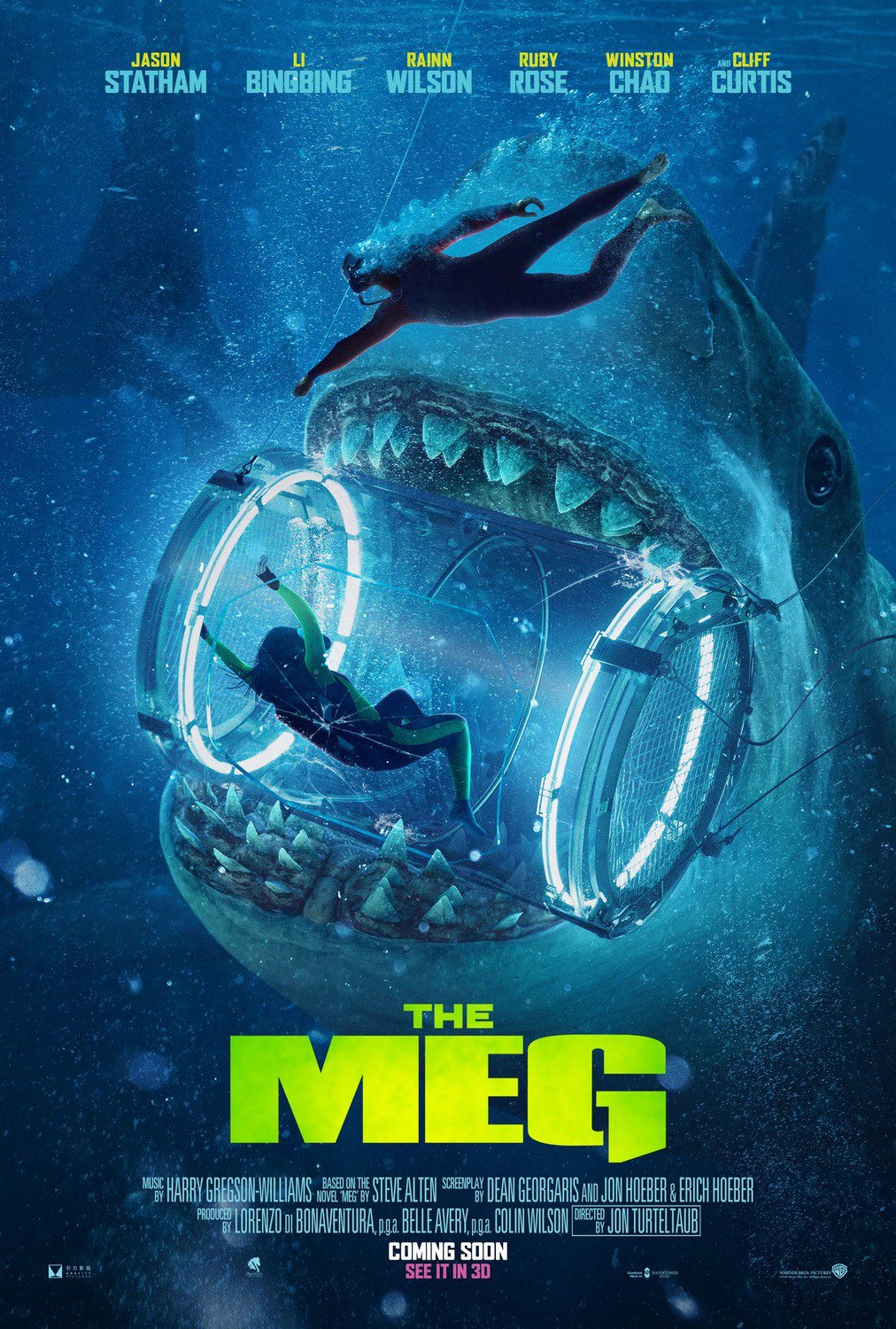 Three new The Meg movie posters hit the web!