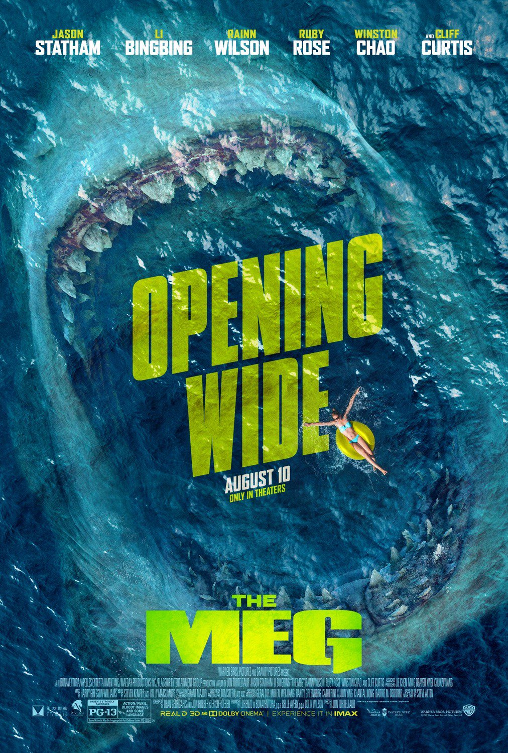 Image for Three new The Meg movie posters hit the web!