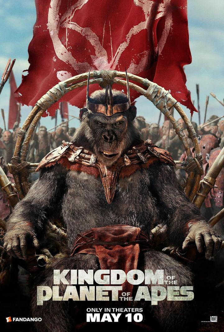 Image for Two new Kingdom of the Planet of the Apes movie posters released!