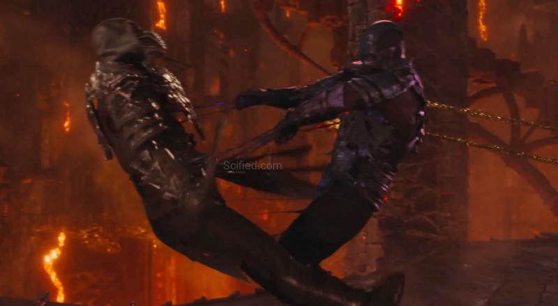 Image for Who is Noob Saibot & what is his role in the Mortal Kombat 2 movie?