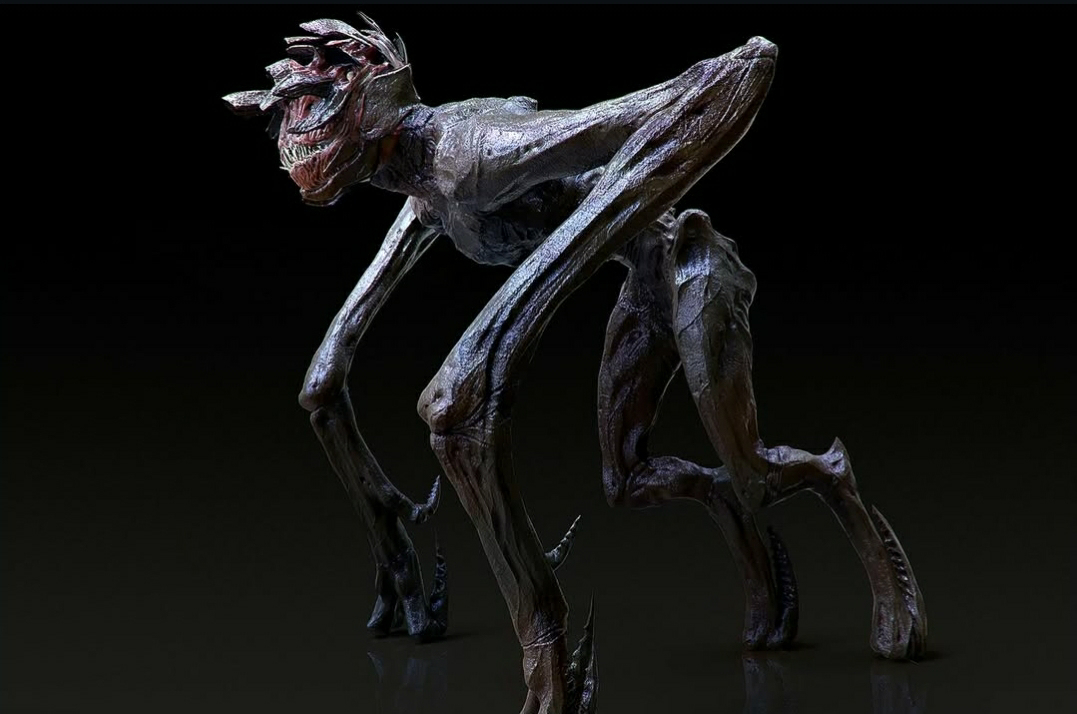 A Quiet Place alien body design
