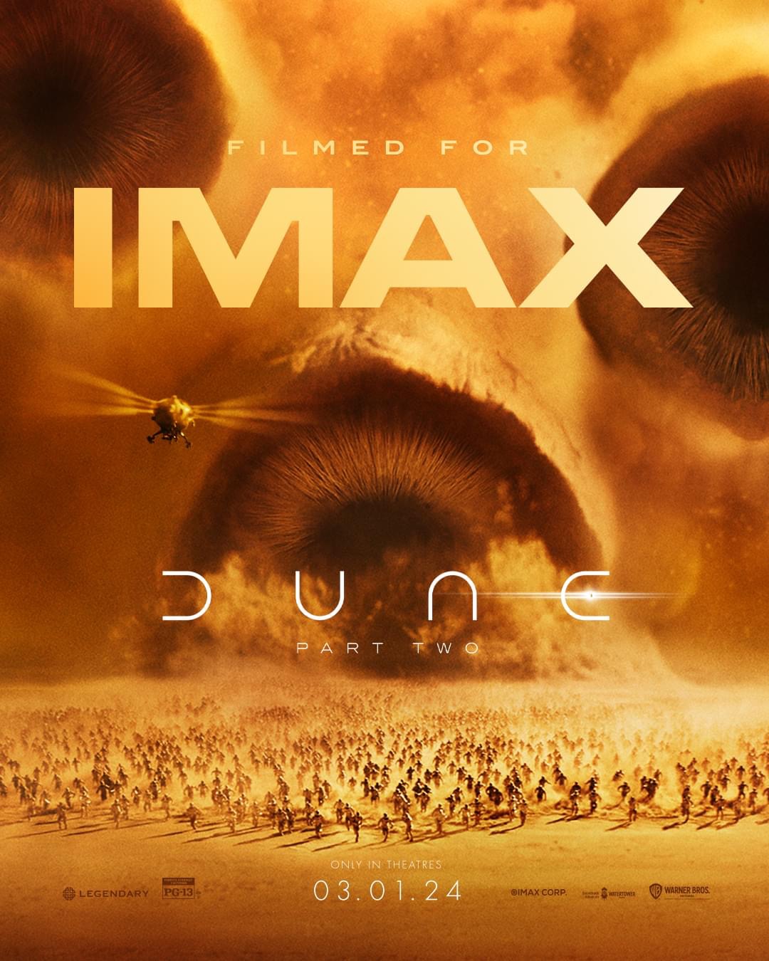 Image for Check out the new posters for Dune: Part Two in theatres March 1st!