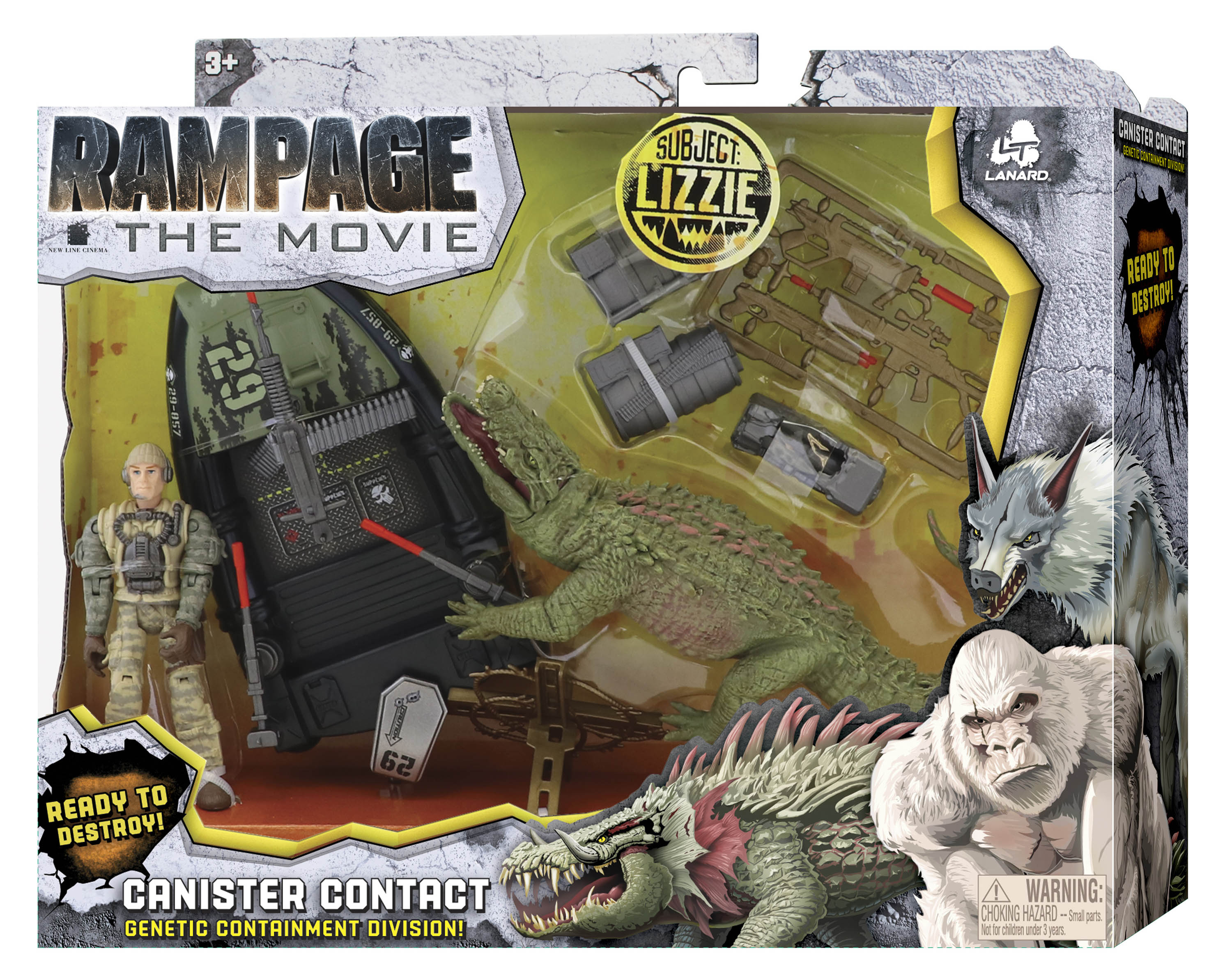 Image for RAMPAGE movie toy images hit the web!