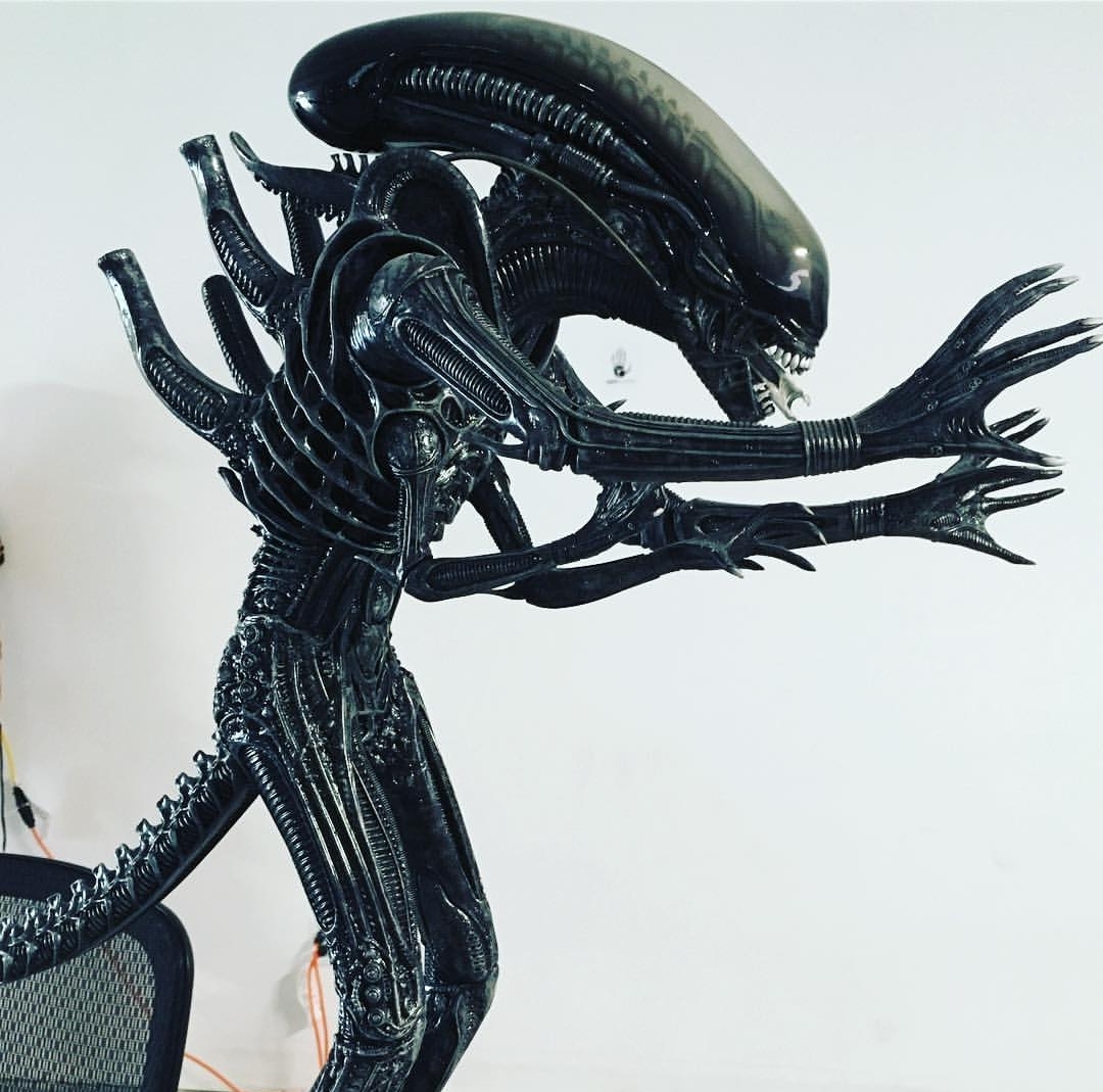 Neill Blomkamp Shares Mutated Alien 5 Xenomorph Movie Sculpt Alien Covenant Sequel Movie News