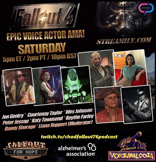 Image for Join the voice actors from Fallout 4 for an AMA!