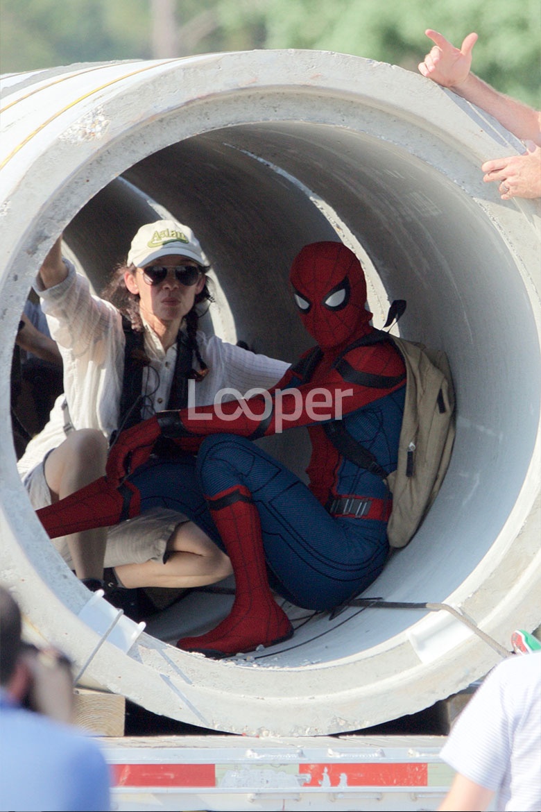 Image for Tom Holland's Spider-Man caught on location in Atlanta!