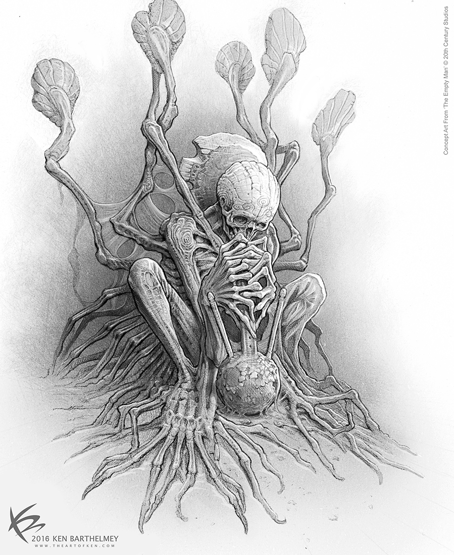 Image for Tomorrow War Aliens artist Ken Barthelmey talks his Cave Mummy creation from The Empty Man (2020)!