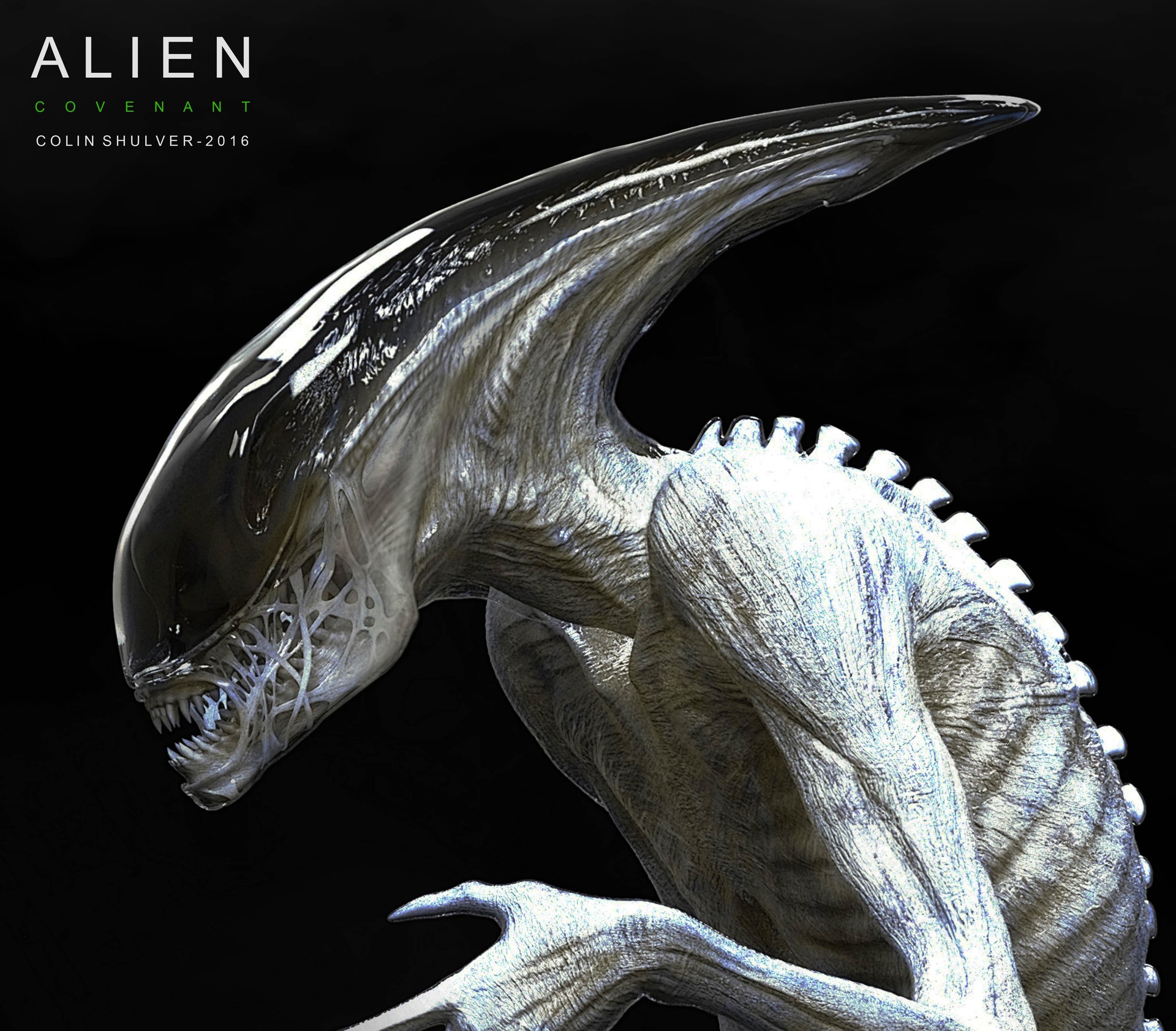 Early Alien: Covenant Neomorph design concepts! #Alien