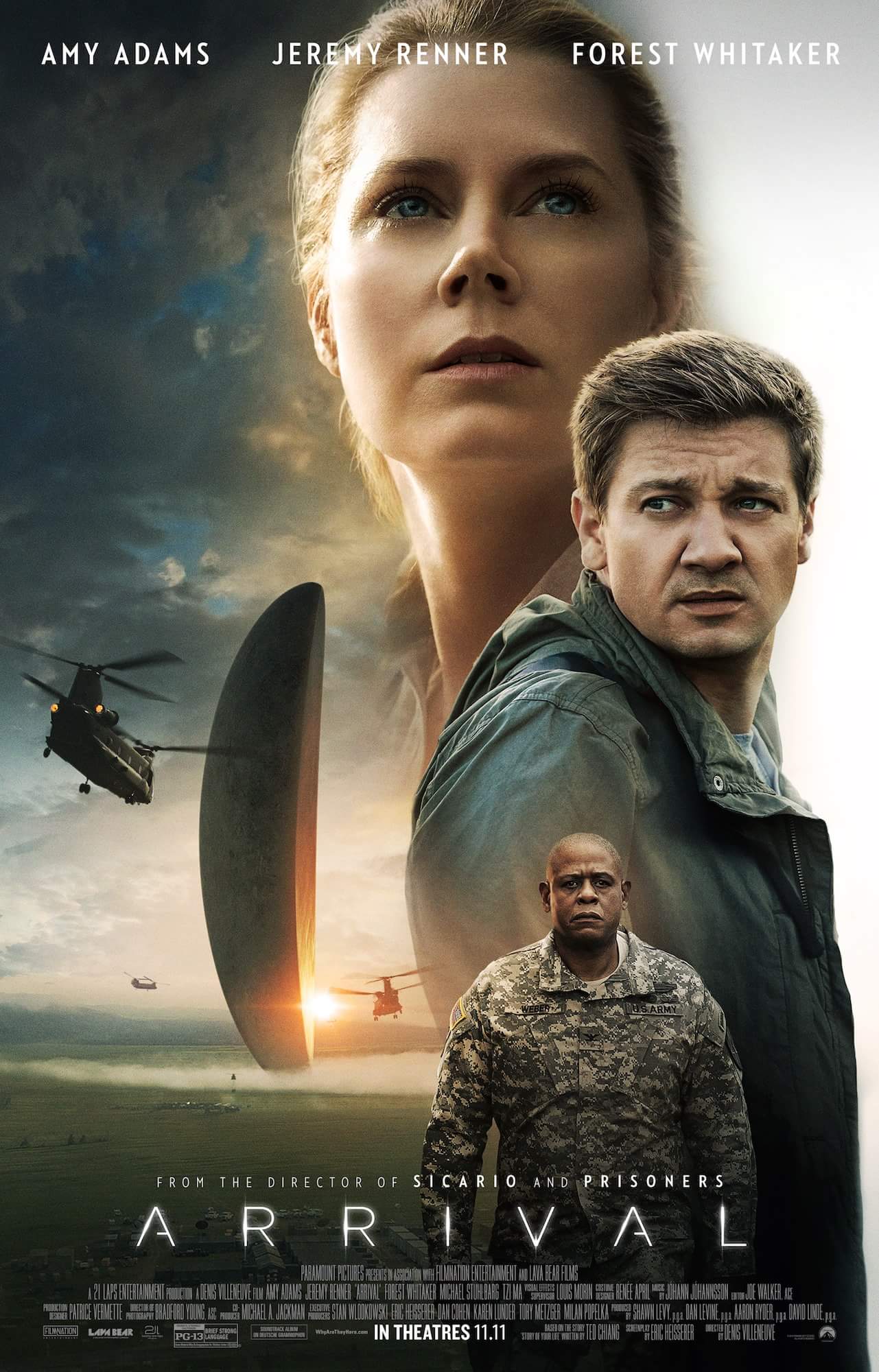 Image result for arrival movie poster