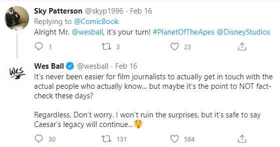 Image for What Do We Know About the Next Planet of the Apes Movie?